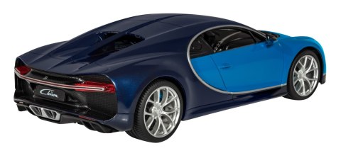 Bugatti Chiron niebieski RASTAR model 1:14 Zdalnie sterowane auto + Światła LED + Pilot 2,4 GHz Bugatti Chiron niebieski RASTAR model 1:14 Zdalnie sterowane auto + Światła LED + Pilot 2,4 GHz