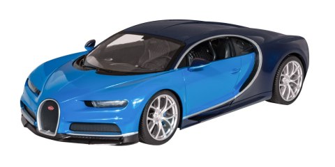 Bugatti Chiron niebieski RASTAR model 1:14 Zdalnie sterowane auto + Światła LED + Pilot 2,4 GHz Bugatti Chiron niebieski RASTAR model 1:14 Zdalnie sterowane auto + Światła LED + Pilot 2,4 GHz