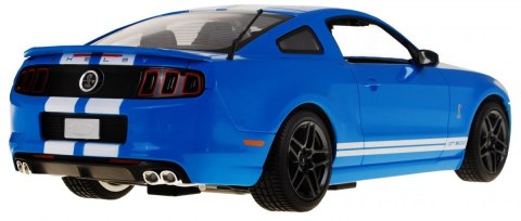 Ford Shelby Mustang GT500 niebieski RASTAR model 1:14 Zdalnie sterowane auto + pilot Ford Shelby Mustang GT500 niebieski RASTAR model 1:14 Zdalnie sterowane auto + pilot