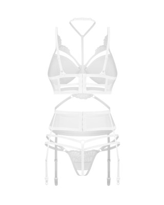 Komplet 3-częściowy Premisis White S/M Obsessive Premium
