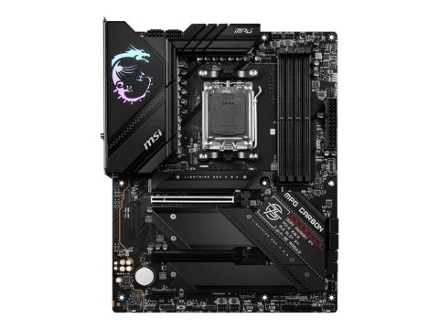 MSI | MPG B650 CARBON WIFI | Rodzina procesorów AMD | Gniazdo procesora AM5 | DDR5 DIMM | Gniazda pamięci 4 | Obsługiwane interf MSI | MPG B650 CARBON WIFI | Rodzina procesorów AMD | Gniazdo procesora AM5 | DDR5 DIMM | Gniazda pamięci 4 | Obsługiwane interf