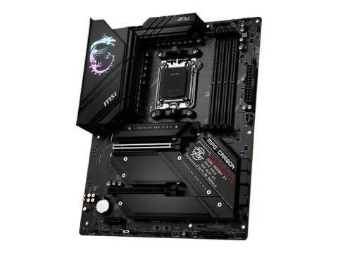 MSI | MPG B650 CARBON WIFI | Rodzina procesorów AMD | Gniazdo procesora AM5 | DDR5 DIMM | Gniazda pamięci 4 | Obsługiwane interf MSI | MPG B650 CARBON WIFI | Rodzina procesorów AMD | Gniazdo procesora AM5 | DDR5 DIMM | Gniazda pamięci 4 | Obsługiwane interf
