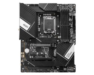 MSI | PRO Z790-A WIFI | Rodzina procesorów Intel | Gniazdo procesora LGA1700 | DDR5 DIMM | Gniazda pamięci 4 | Obsługiwane inter