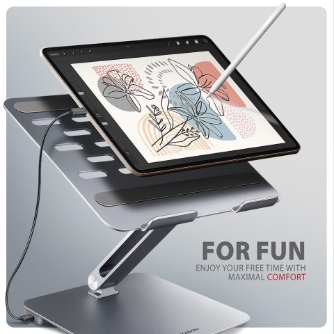Podstawka AXAGON HMC-STND dla laptopów 10"-16" i huba USB 5Gbps, 3x USB-A, HDMI 4K/60Hz, RJ-45 | AXAGON Podstawka AXAGON HMC-STND dla laptopów 10"-16" i huba USB 5Gbps, 3x USB-A, HDMI 4K/60Hz, RJ-45 | AXAGON