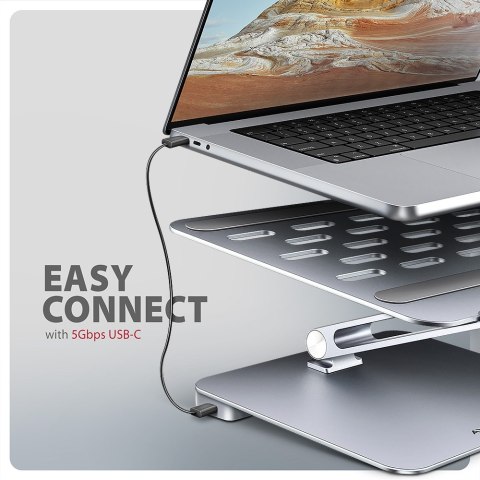 Podstawka AXAGON HMC-STND dla laptopów 10"-16" i huba USB 5Gbps, 3x USB-A, HDMI 4K/60Hz, RJ-45 | AXAGON Podstawka AXAGON HMC-STND dla laptopów 10"-16" i huba USB 5Gbps, 3x USB-A, HDMI 4K/60Hz, RJ-45 | AXAGON