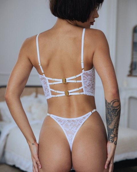 Półgorset Estela White M Promees