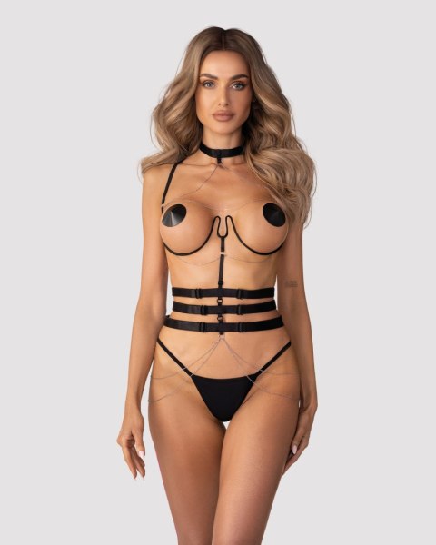 Uprząż Premisis Black S/M/L Obsessive Premium Uprząż Premisis Black S/M/L Obsessive Premium