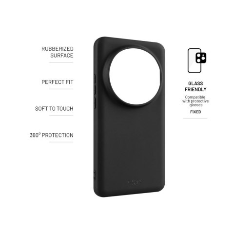 Fixed Story | Back Cover | Xiaomi | 15 Ultra | Rubber | Black Fixed Story | Back Cover | Xiaomi | 15 Ultra | Rubber | Black