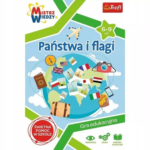Gra planszowa Państwa i flagi Trefl 01953