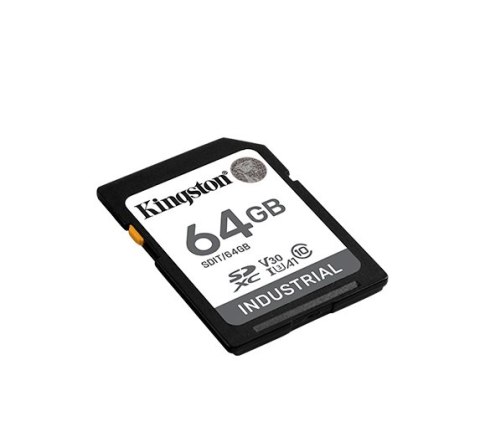 Kingston | Karta pamięci | SDIT/64GB | 64 GB | SD | Klasa pamięci flash Class 10, UHS-I, U3, V30, A1 Kingston | Karta pamięci | SDIT/64GB | 64 GB | SD | Klasa pamięci flash Class 10, UHS-I, U3, V30, A1
