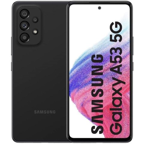 Samsung | Galaxy | A53 A536 | Awesome Black | 6.5 " | Super AMOLED | 1080 x 2400 | Internal RAM 6 GB | 128 GB | Dual SIM | Nano- Samsung | Galaxy | A53 A536 | Awesome Black | 6.5 " | Super AMOLED | 1080 x 2400 | Internal RAM 6 GB | 128 GB | Dual SIM | Nano-