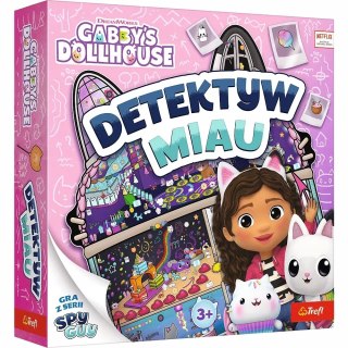 Gra planszowa rodzinna Detektyw Miau Koci domek Gabi Trefl 02695