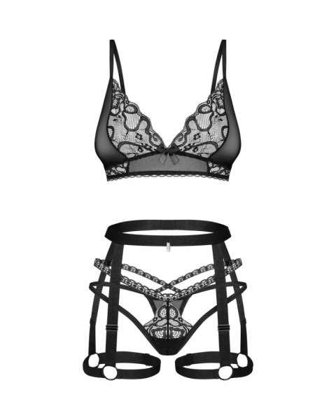 Komplet 3-częściowy S/M Blomentis Obsessive Komplet 3-częściowy S/M Blomentis Obsessive