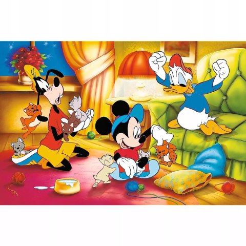 Puzzle 600 el. 40-lecie Trefl - Myszka Miki i Przyjaciele 37601