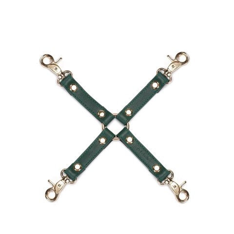 Uprząż Bondage Mossy Chic Leather Hogtie Liebe Seele Uprząż Bondage Mossy Chic Leather Hogtie Liebe Seele