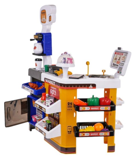 MEGA Supermarket Z Koszykiem + Akcesoria MEGA Supermarket Z Koszykiem + Akcesoria