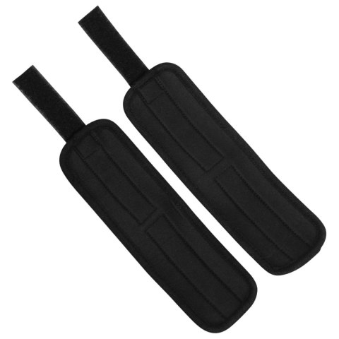 Luksusowe kajdanki do bondage mocne kolor czarny Luksusowe kajdanki do bondage mocne kolor czarny