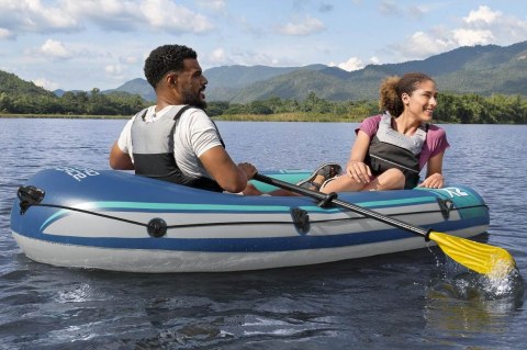 Ponton TREK X2, 232 cm x 118 cm + Akcesoria BESTWAY Ponton TREK X2, 232 cm x 118 cm + Akcesoria BESTWAY