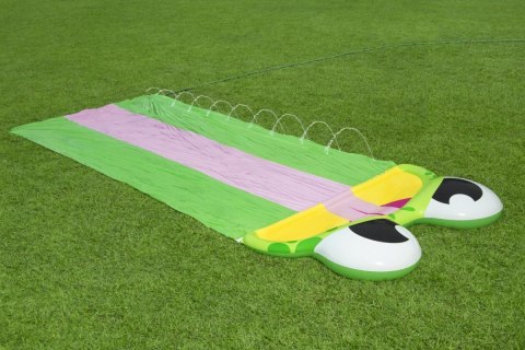 Potrójny Ślizg Wodny Żabka dla dzieci 3+ Tor 488cm BESTWAY + Łatka naprawcza Potrójny Ślizg Wodny Żabka dla dzieci 3+ Tor 488cm BESTWAY + Łatka naprawcza