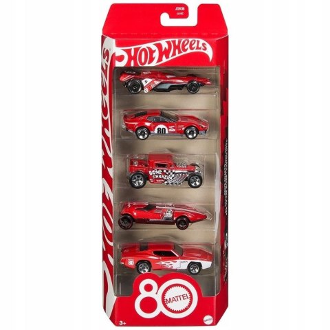 Hot Wheels Samochodziki 5-pak z okazji 80 lecia Hot Wheels Samochodziki 5-pak z okazji 80 lecia