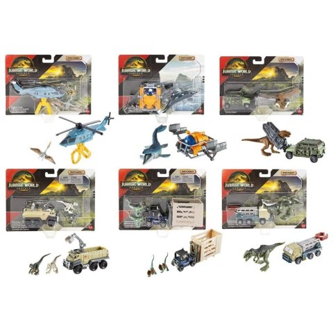 Matchbox Jurassic World Dino Transporters 2025 mix Matchbox Jurassic World Dino Transporters 2025 mix