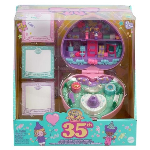 Polly Pocket Pamiątkowy stempelek Zestaw kompaktow Polly Pocket Pamiątkowy stempelek Zestaw kompaktow