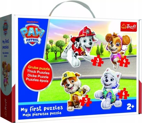 Puzzle Baby Psi Patrol Kochane pieski TREFL 36136