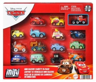 Cars Auta Mikroauta 15-pak