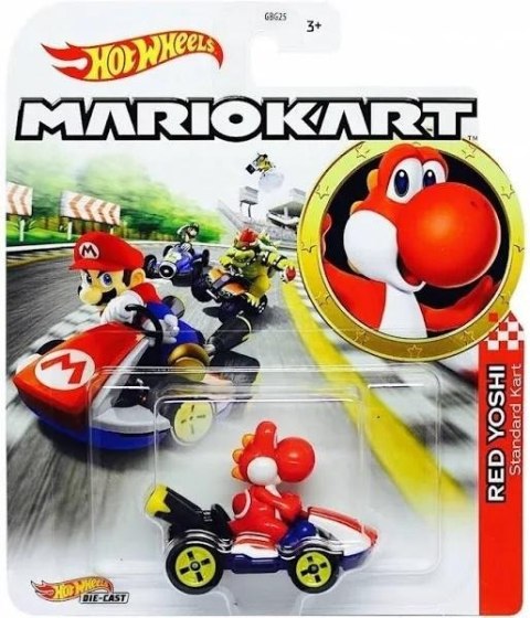 Hot Wheels Mario Kart Cat Red Yoshi Hot Wheels Mario Kart Cat Red Yoshi