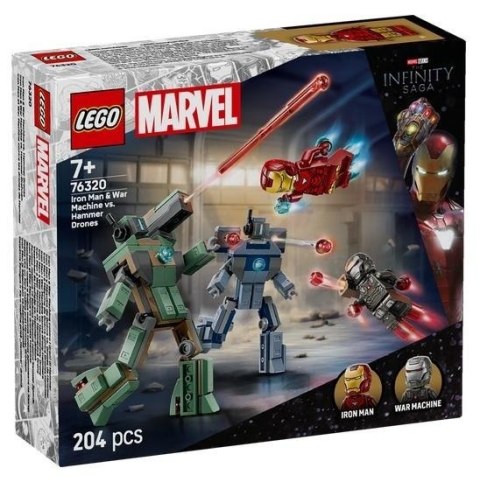 LEGO(R) SUPER HEROES 76320 Iron Man i War Machine LEGO(R) SUPER HEROES 76320 Iron Man i War Machine