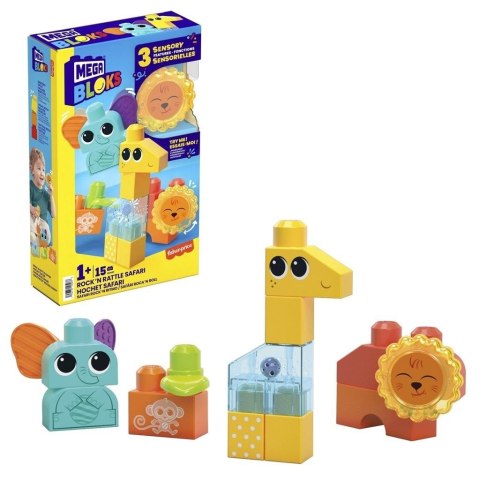 Mega Bloks. Aktywizujące zwierzątka z dżungli Mega Bloks. Aktywizujące zwierzątka z dżungli