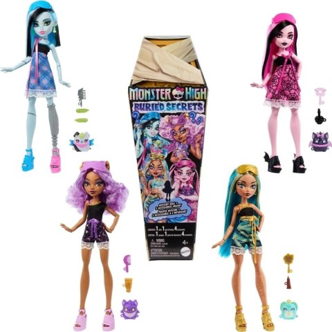 Monster High. Ukryte sekrety Lalka i akcesoria mix Monster High. Ukryte sekrety Lalka i akcesoria mix