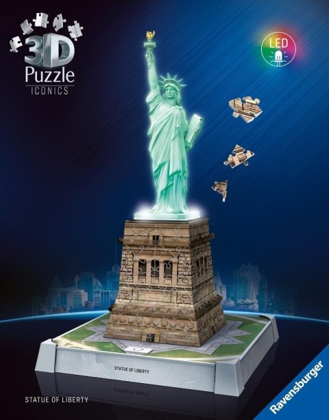 Puzzle 3D Iconics Statua Wolności Puzzle 3D Iconics Statua Wolności