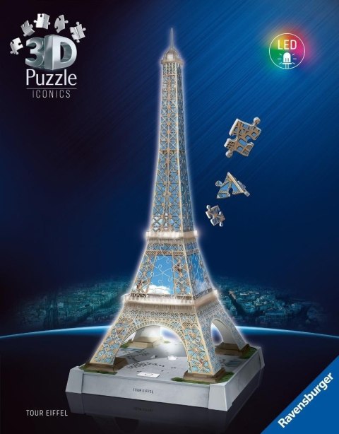 Puzzle 3D Iconics Wieża Eiffla Puzzle 3D Iconics Wieża Eiffla