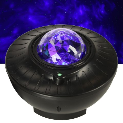 Projektor gwiazd lampka nocna kula LED bluetooth pilot Projektor gwiazd lampka nocna kula LED bluetooth pilot