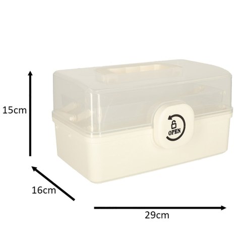 Organizer pojemnik na lekarstwa leki apteczka przechowywania leków 29x16x15cm Organizer pojemnik na lekarstwa leki apteczka przechowywania leków 29x16x15cm